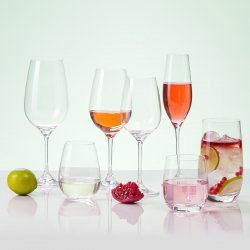 Kieliszki Champagner 210 ml zestaw 6 szt - Premium Glas Crystal