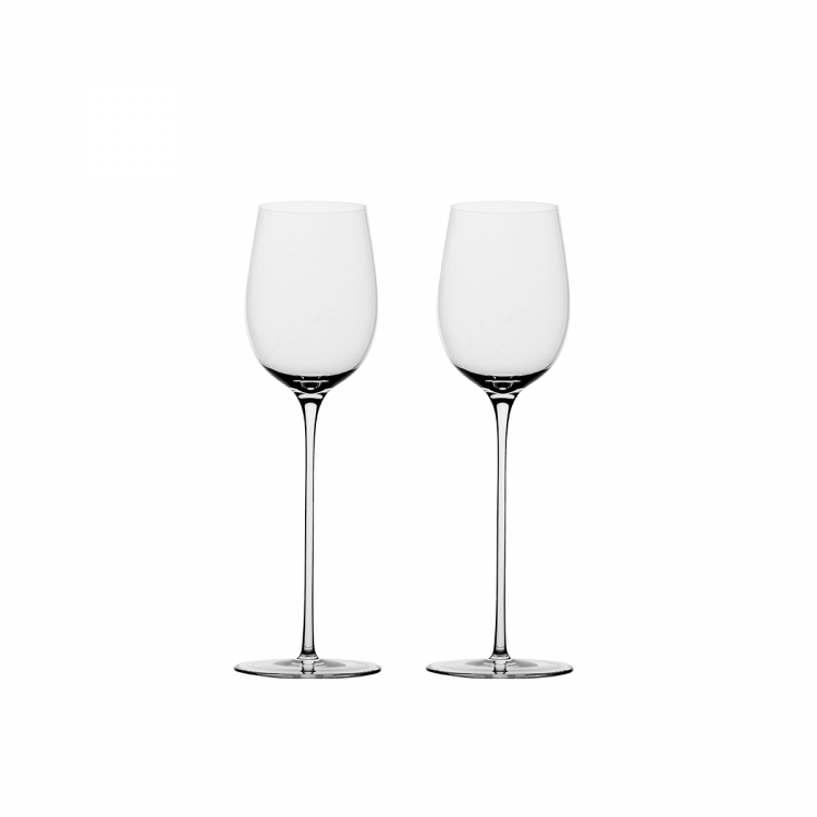 Kieliszki do białego wina 280 ml zestaw 2 szt - FLOW Glas Platinum Line