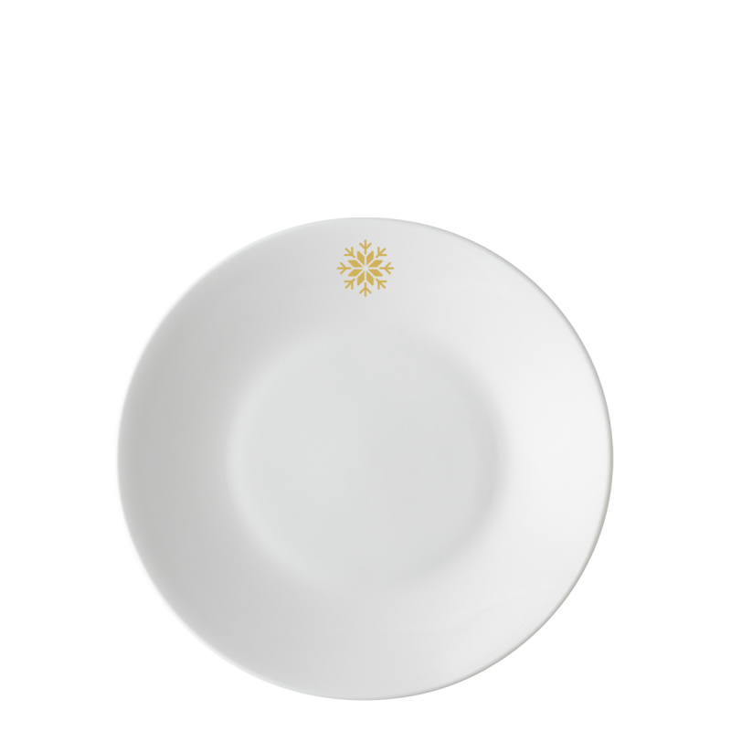Talerz deserowy 20, 5 cm - Premium Platinum Line Merry Christmas