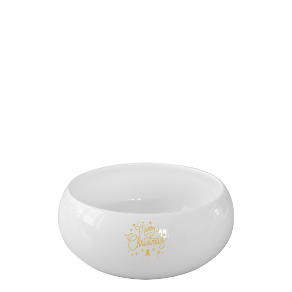 Miseczka na płatki śniadaniowe 10 cm - Premium Platinum Line Merry Christmas