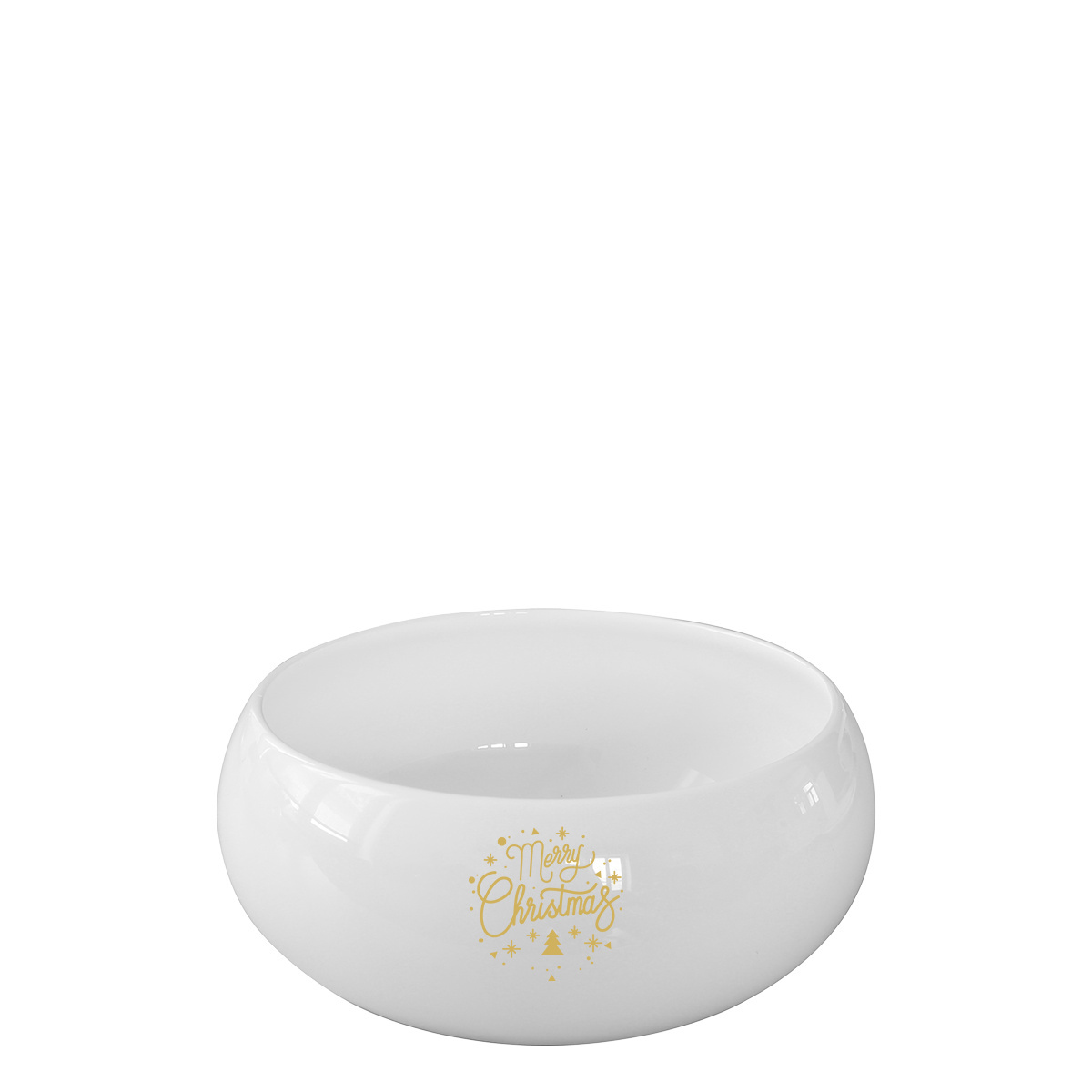 Miseczka na płatki śniadaniowe 10 cm - Premium Platinum Line Merry Christmas