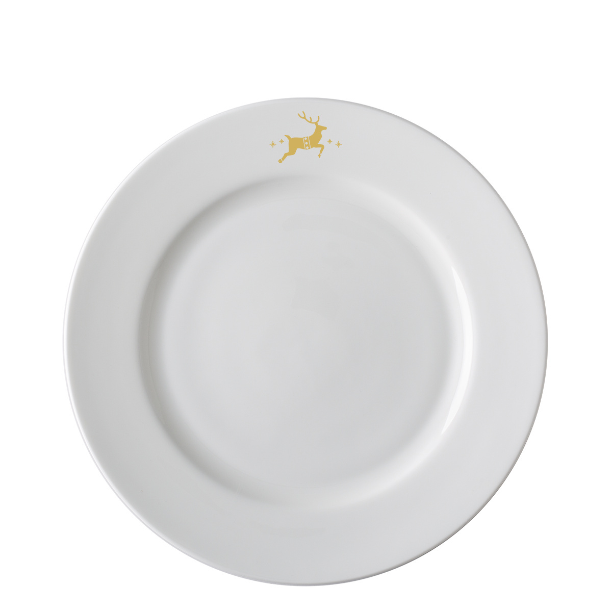 Płytki talerz do serwowania 28 cm - Premium Platinum Line Merry Christmas