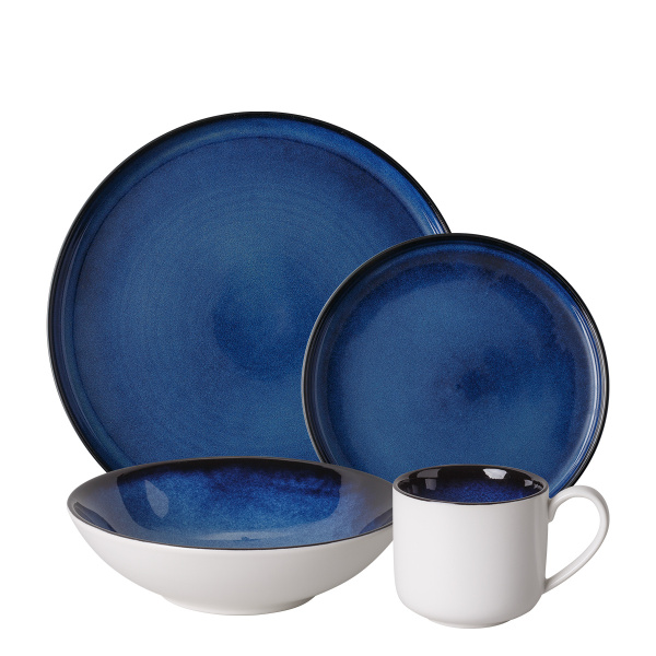 Zestaw porcelanowy 24 el. - Gaya RGB Ocean Lunasol