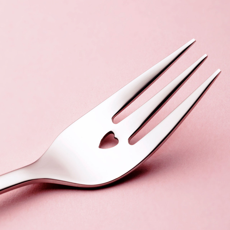Zestaw prezentowy z serduszkiem 6 szt. - Love Cutlery