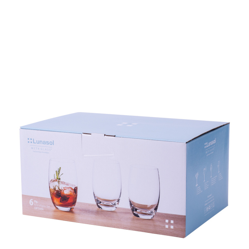 Szklanki Tumbler 460 ml 6 szt. - Optima Glas Lunasol