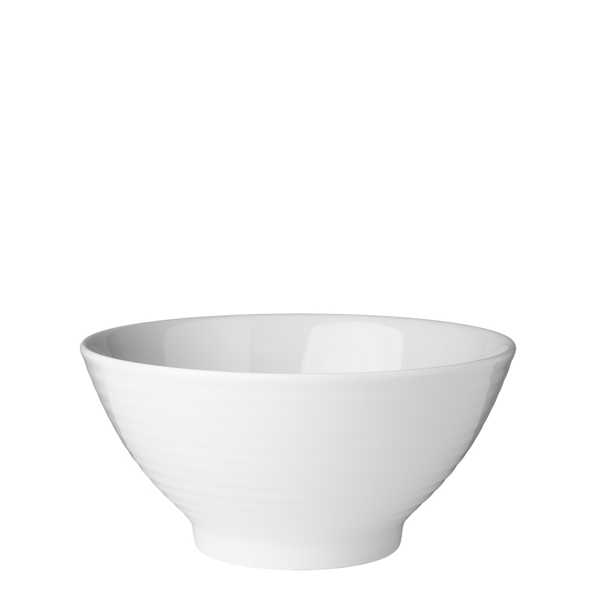 Miska biała 20 cm melamina | Elements Flow