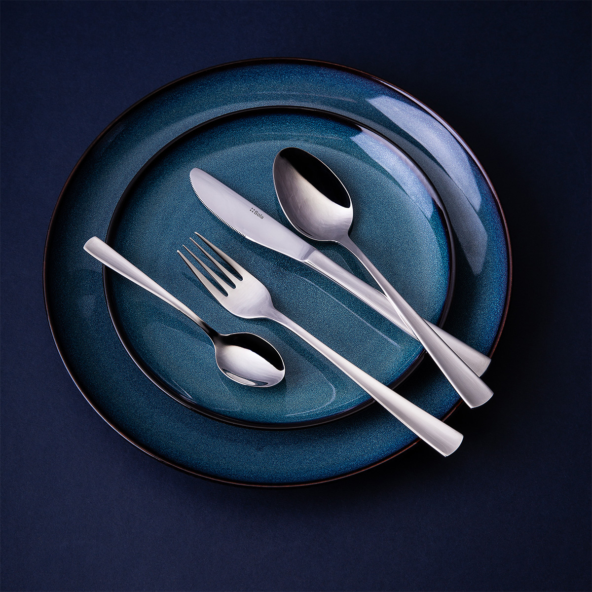 Zestaw talerzy ceramicznych 12 szt. – Elements Night