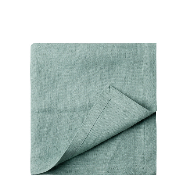 Morskie zielone serwetki lniane 50 x 50 cm 2 szt. - Gaya Ambiente