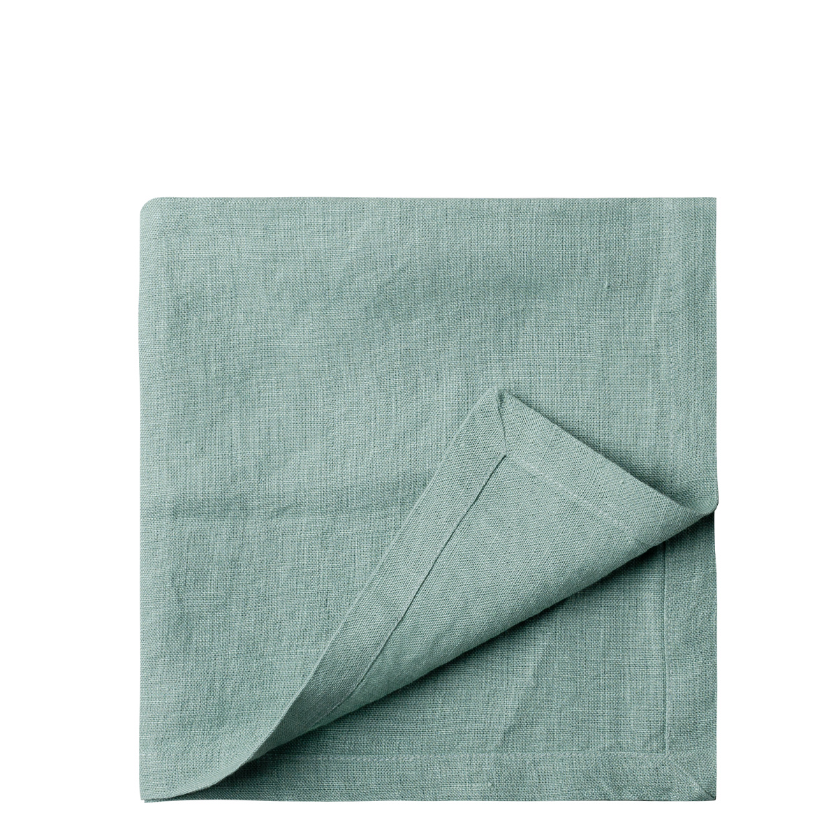Morskie zielone serwetki lniane 50 x 50 cm 2 szt. - Gaya Ambiente