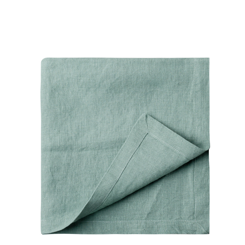 Morskie zielone serwetki lniane 50 x 50 cm 2 szt. - Gaya Ambiente