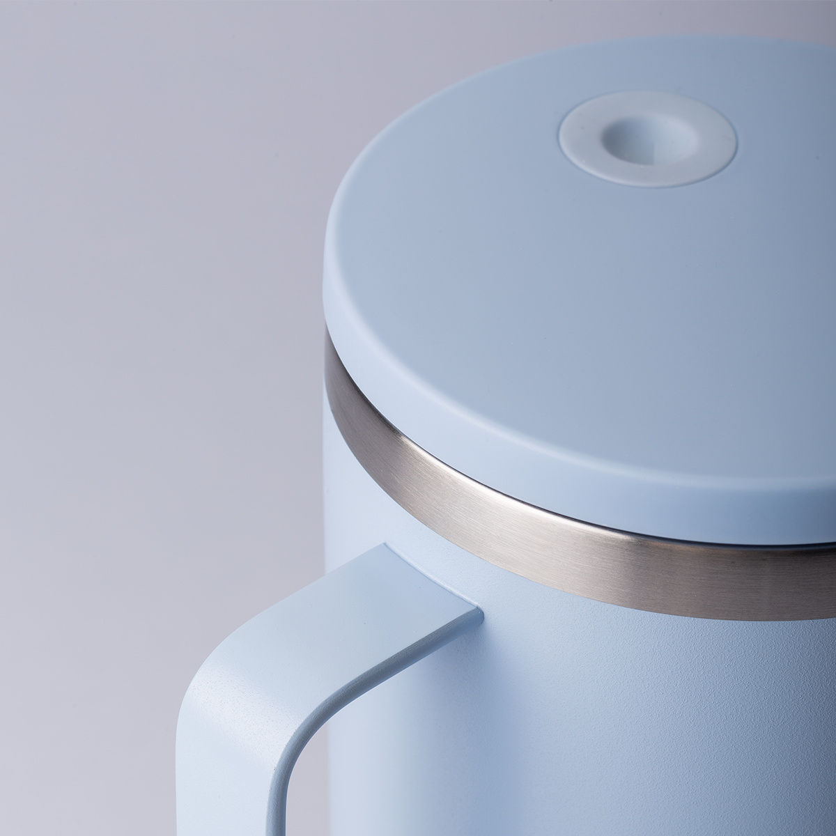 Kubek termiczny To Go Cup by Sola - jasnoniebieski matowy