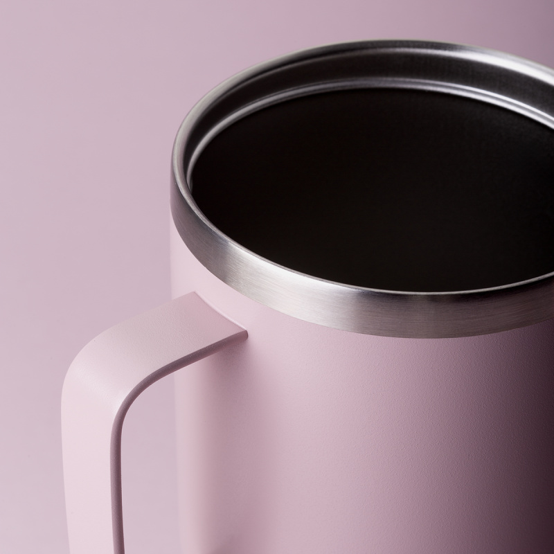 Kubek termiczny To Go Cup by Sola - matowy staroróżowy