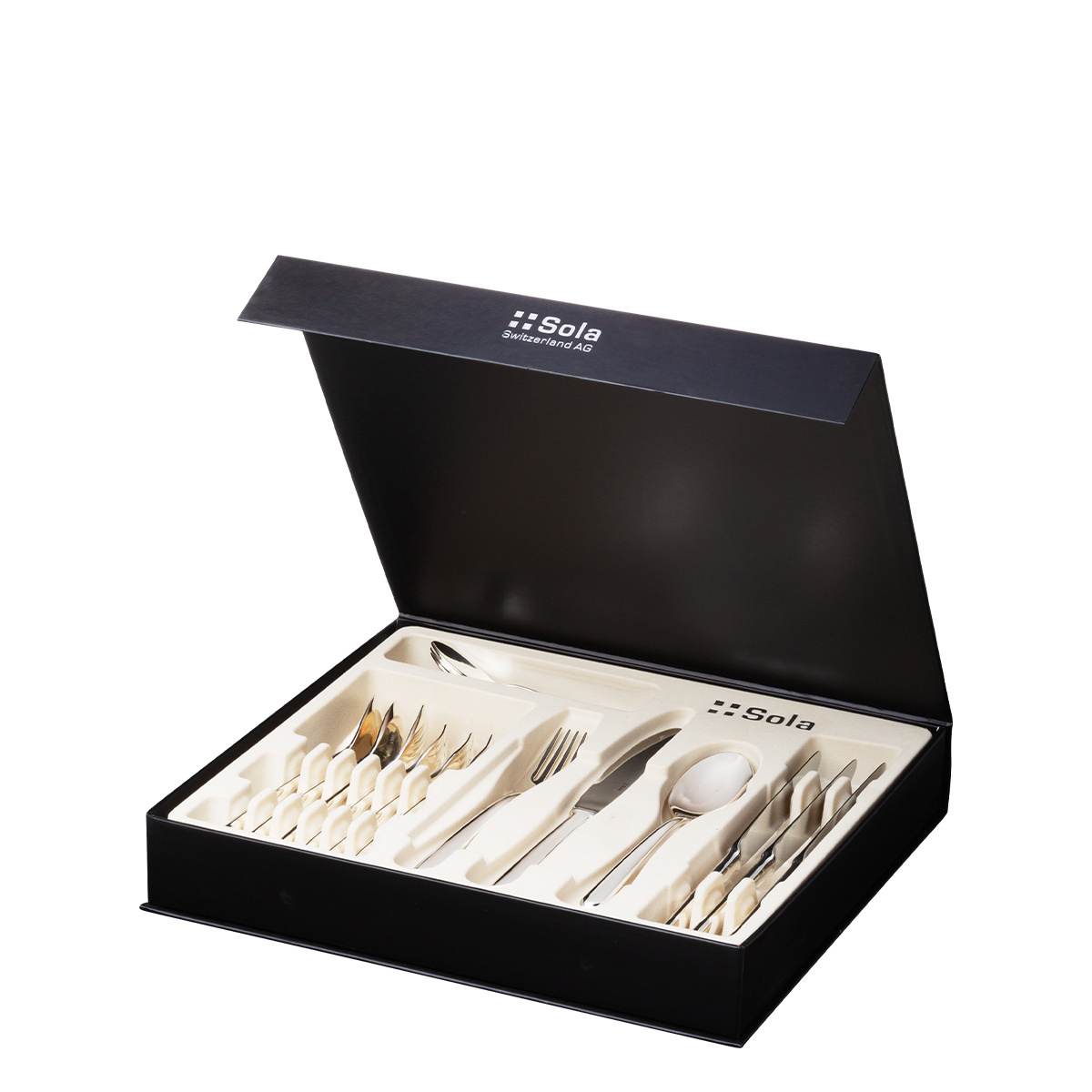 Zestaw sztućców 16 szt. - Faro Silver