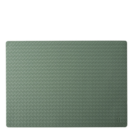 Podkładka Braid oliwkowa 45×32 cm | Elements Ambiente