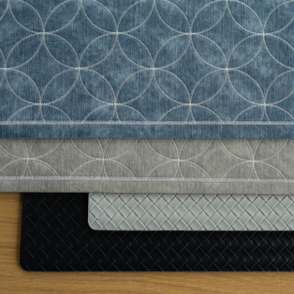 Podkładka na stół Braid czarna 45×32 cm | Elements Ambiente