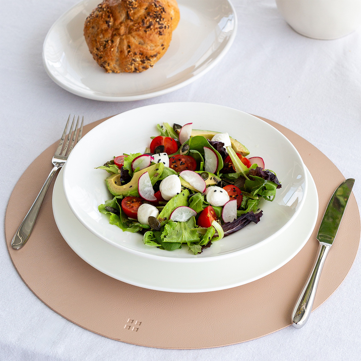Talerz do makaronu 25 cm - Premium Platinum Line