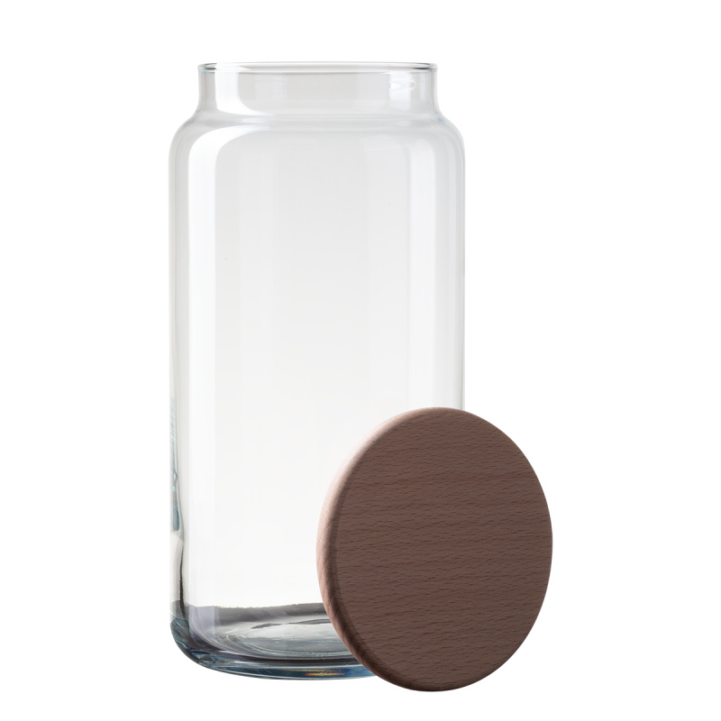Szklany pojemnik z pokrywką 1,3 l | Basic Kitchen Lunasol