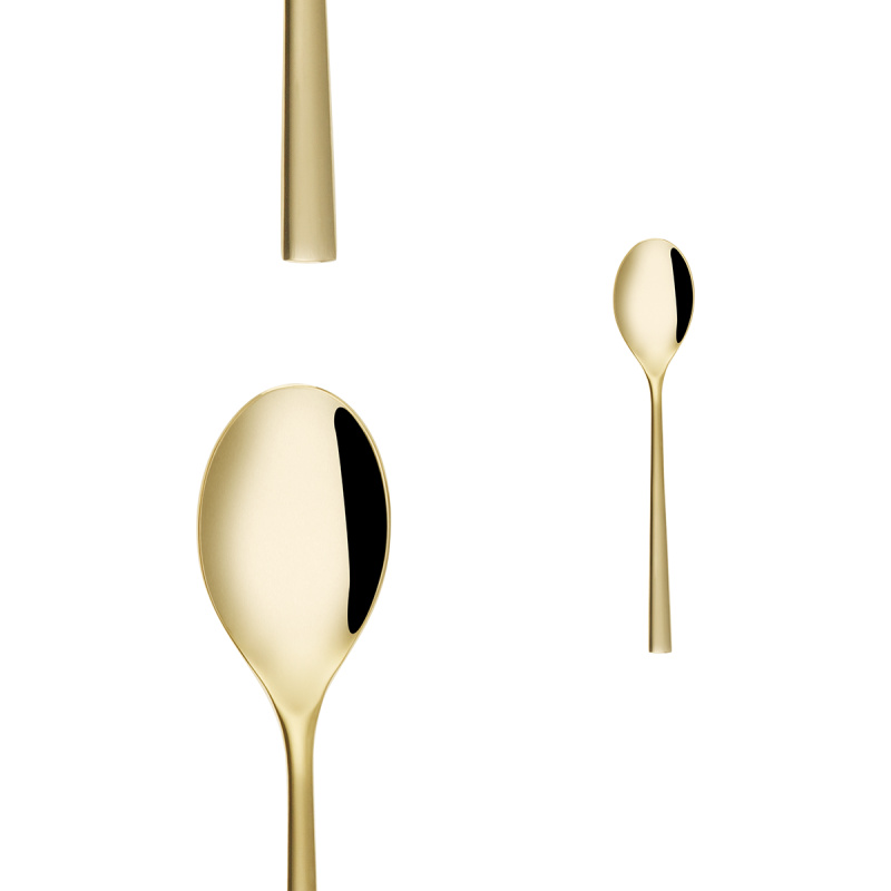 Zestaw sztućców 16 szt. – Living PVD Champagne błyszczący