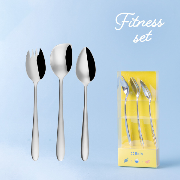 Zestaw fitness 3 szt. – Alpha błyszczący