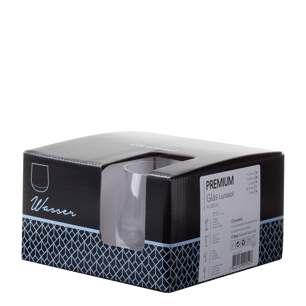 Szklanki Tumbler 300 ml zestaw 4 szt. - Premium Glas Optima