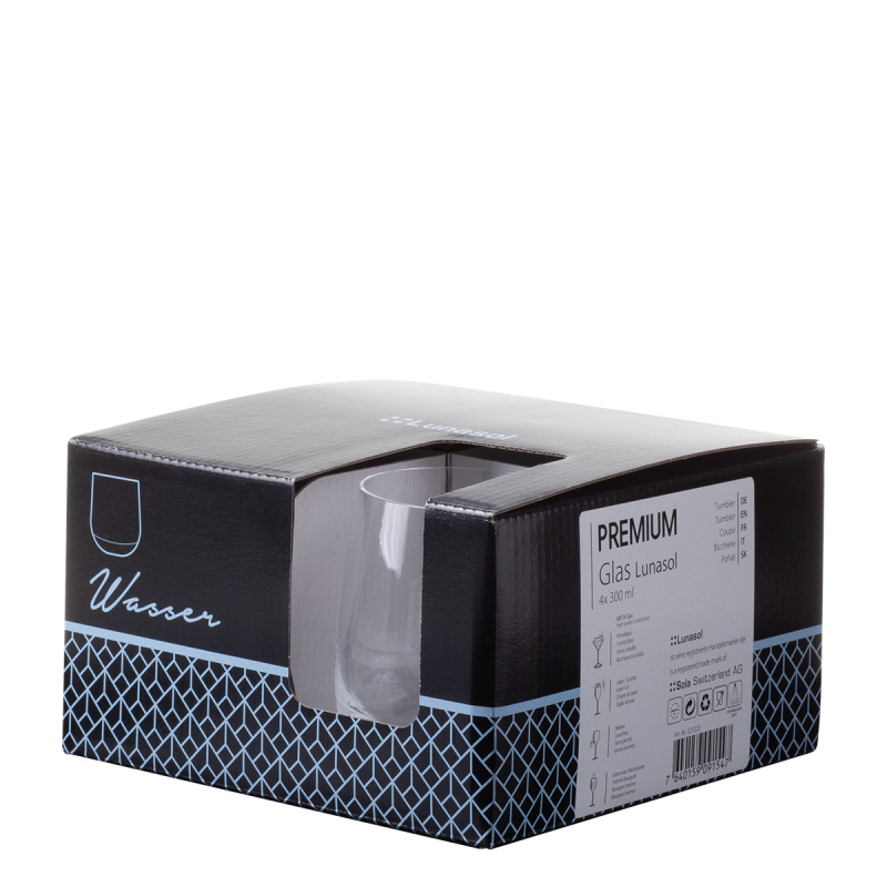 Szklanki Tumbler 300 ml zestaw 4 szt. - Premium Glas Optima