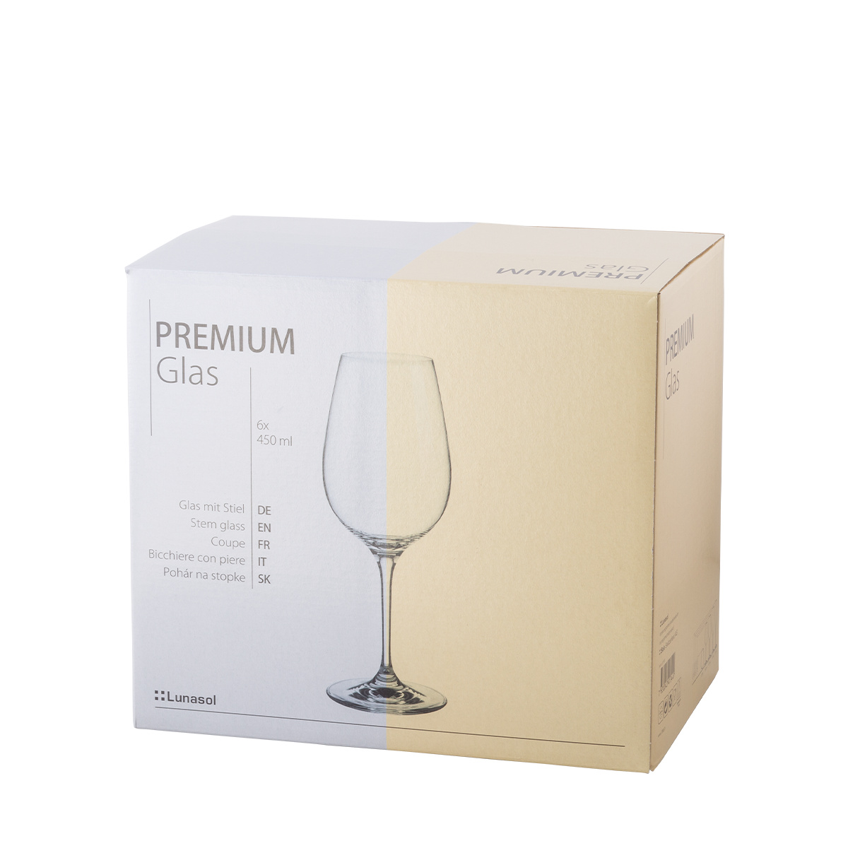 Kieliszki Chianti Zinfandel 450 ml zestaw 6 szt. - Premium Glas Crystal