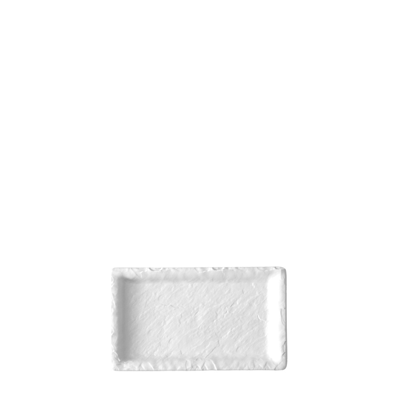 Taca biała mała 16,8×9,8 cm | Elements Flow
