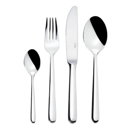 Zestaw sztućców 16 szt. - Faro Silver