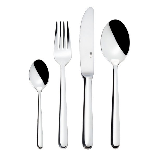 Zestaw sztućców 16 szt. - Faro Silver