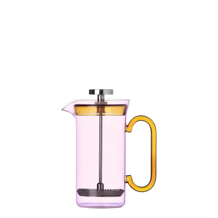 French Press mały różowy 400 ml | Ichendorf