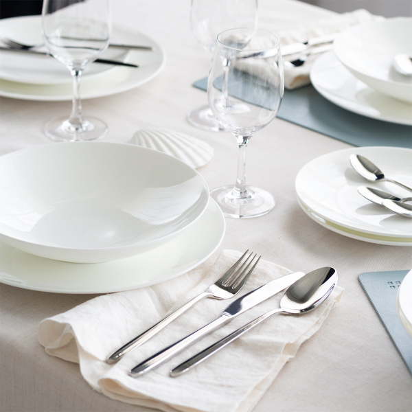 Zestaw porcelanowy 12 el. | Premium Platinum Line