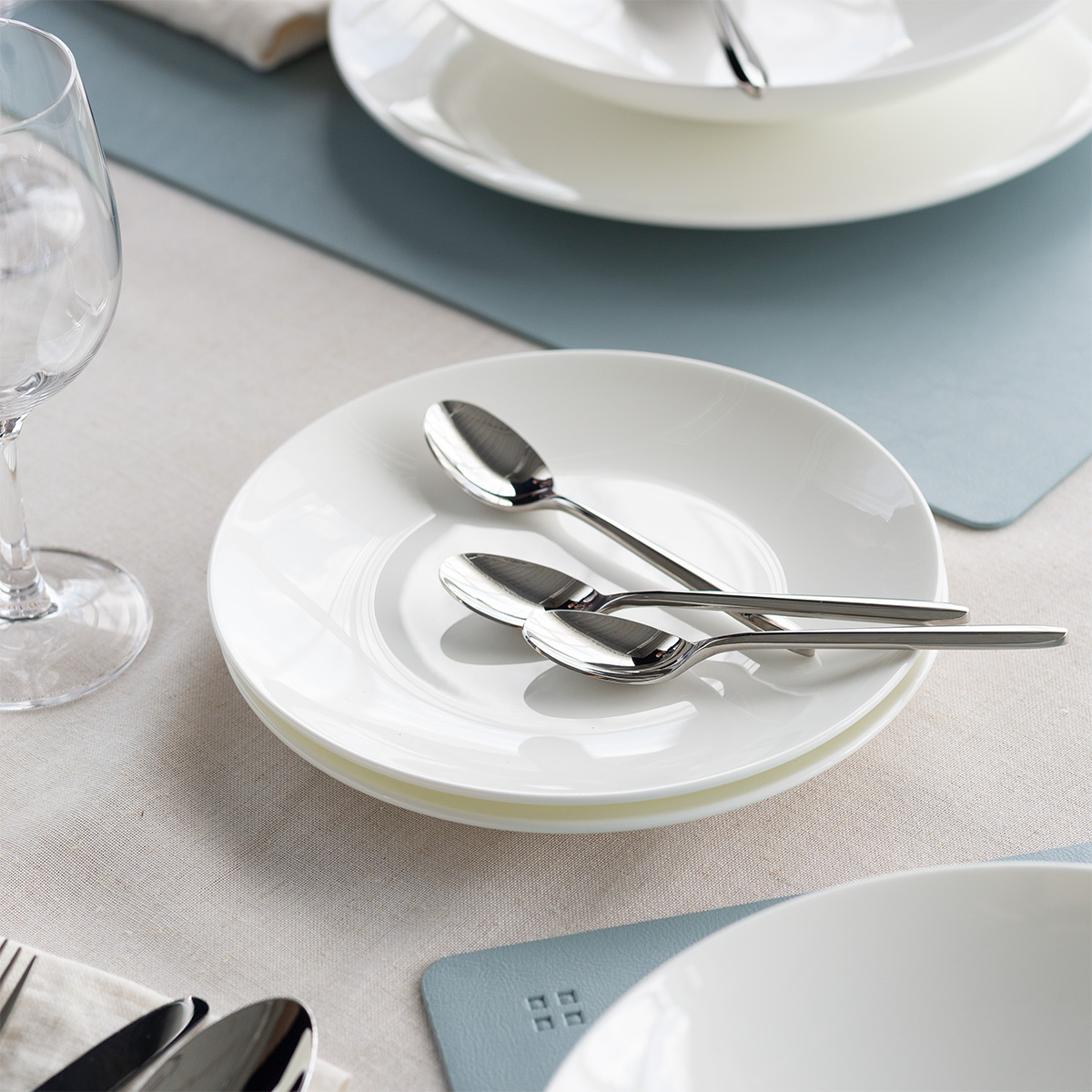 Zestaw porcelanowy 12 el. | Premium Platinum Line