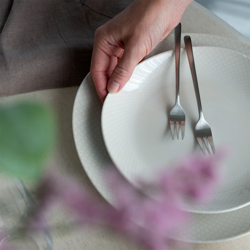 Talerze płytkie Coupe 27,5 cm 4 szt. | Elements North