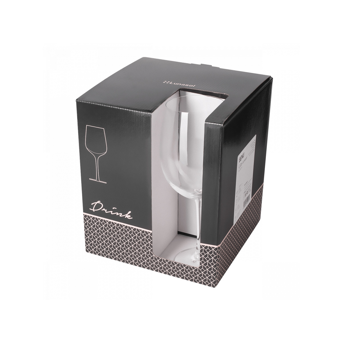 Kieliszki do czerwonego wina 850 ml zestaw 4 szt. - Benu Glas Lunasol META Glas