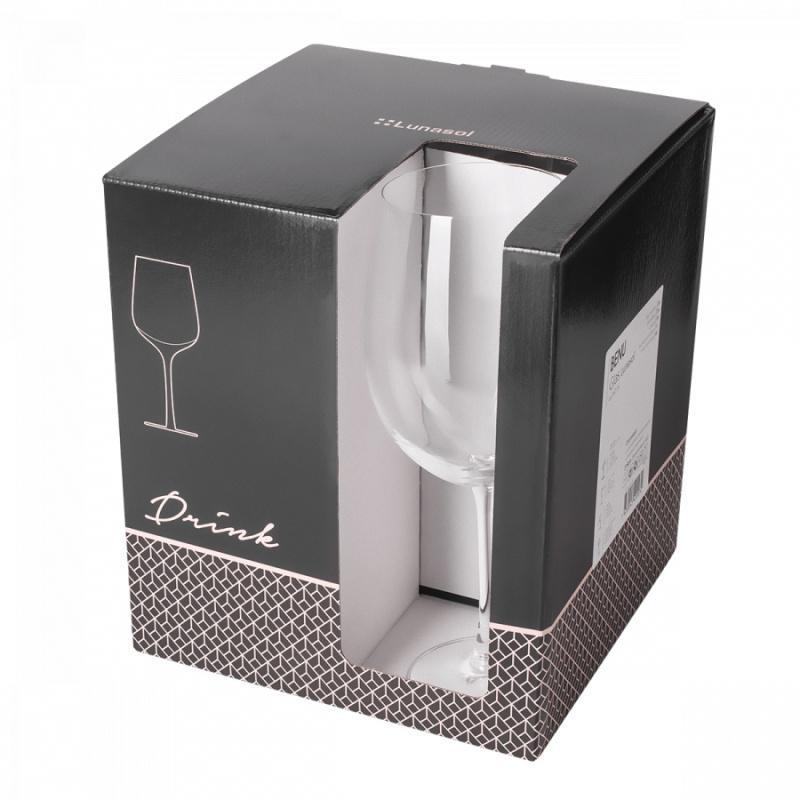 Kieliszki do czerwonego wina 850 ml zestaw 4 szt. - Benu Glas Lunasol META Glas