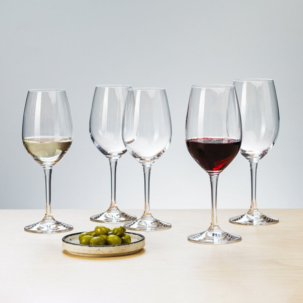 Kieliszki do czerwonego wina 380 ml zestaw 4 szt. - BASIC Glas Lunasol META Glass