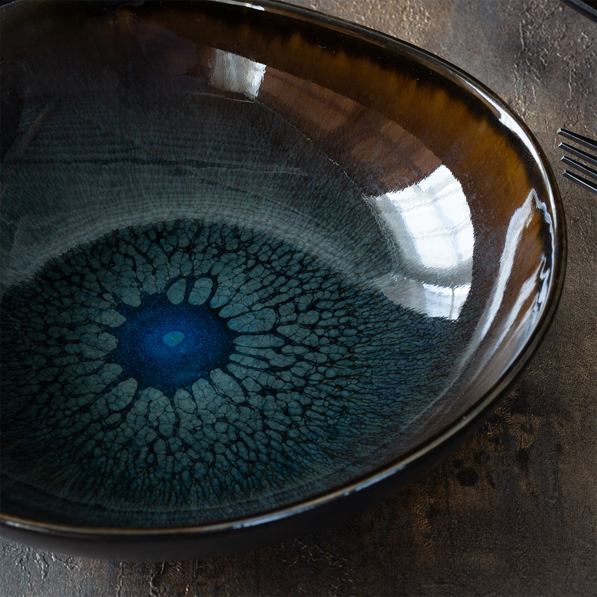 Zestaw misek 4 szt. | Elements Amber Eye Organic
