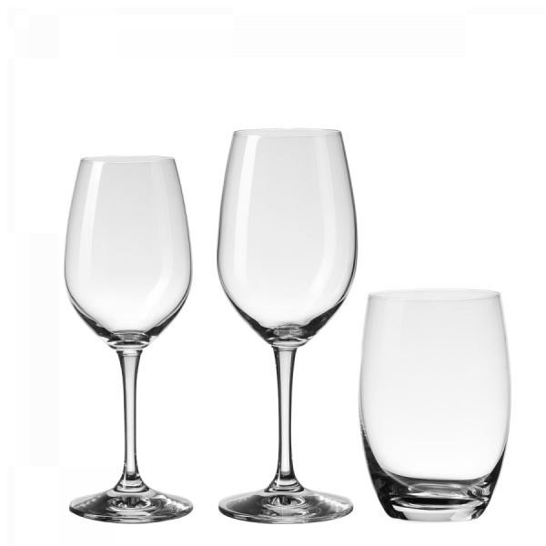 Zestaw startowy szklanek do domu 12 szt. - BASIC Glas Lunasol