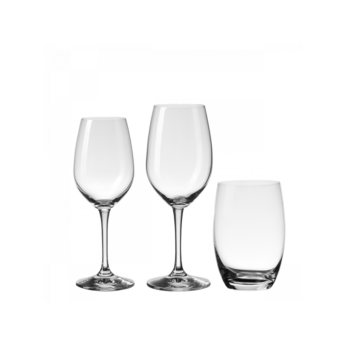Zestaw startowy szklanek do domu 12 szt. - BASIC Glas Lunasol