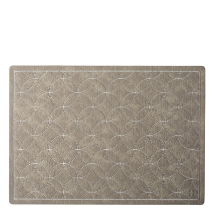 Podkładka na stół Stitch taupe 45×32 cm | Elements Ambiente