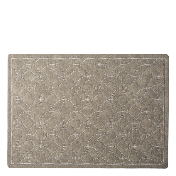 Podkładka na stół Stitch taupe 45×32 cm | Elements Ambiente