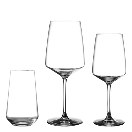 Zestaw startowy szklanek do domu 18 el. - 21st CENTURY Glas Lunasol