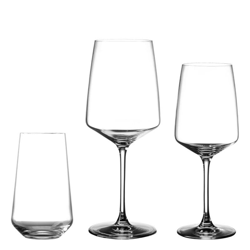 Zestaw startowy szklanek do domu 18 el. - 21st CENTURY Glas Lunasol