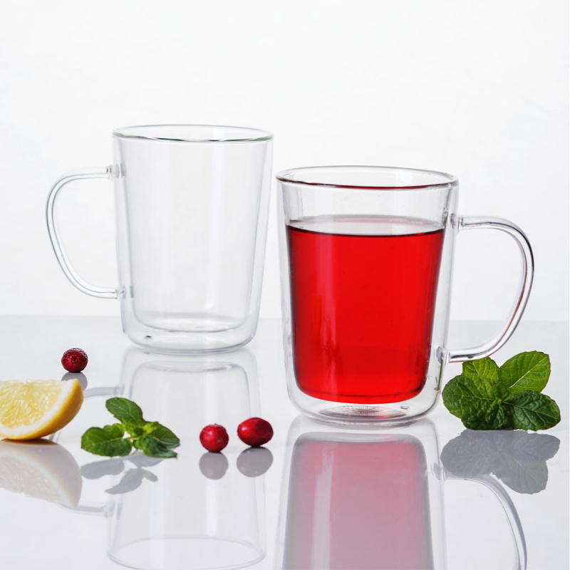 Filiżanka BASIC Glas Double Wall 300 ml - zestaw 4 szt.