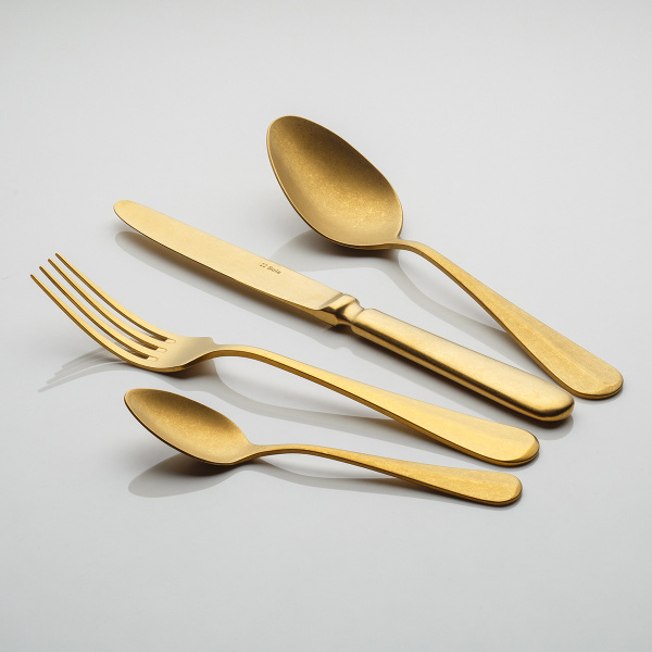 Zestaw sztućców 24 szt. - Baguette Vintage PVD Gold