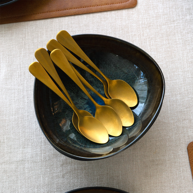 Zestaw sztućców 24 szt. - Baguette Vintage PVD Gold