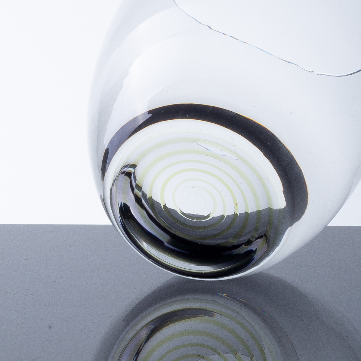 Szklanka Tumbler 460 ml z zielonym dnem | Optima Glas