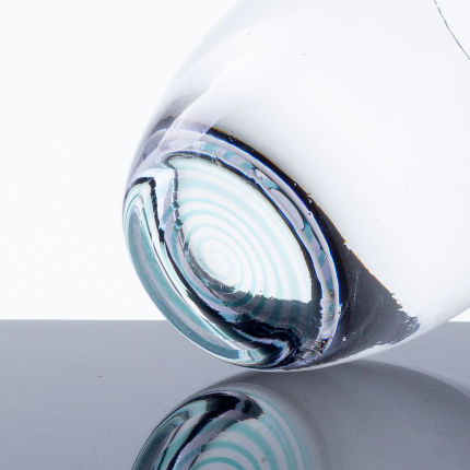 Szklanka Tumbler 460 ml z turkusowym dnem | Optima Glas