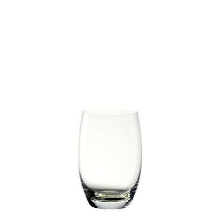 Szklanka Tumbler 460 ml z zielonym dnem | Optima Glas