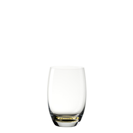 Szklanka Tumbler 460 ml żółte dno | Optima Glas